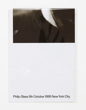 Load image into Gallery viewer, Philip Glass, 5th October 1995 New York City by Victor Boullet